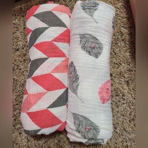 Closet clear out muslin swaddle blankets